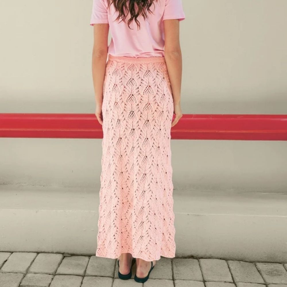 Summer Skirt (Langt) (Norsk) - Strikkeopskrift