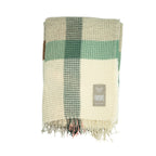 Waffle Plaid Salmon, Brown, Green, Eucalyptus