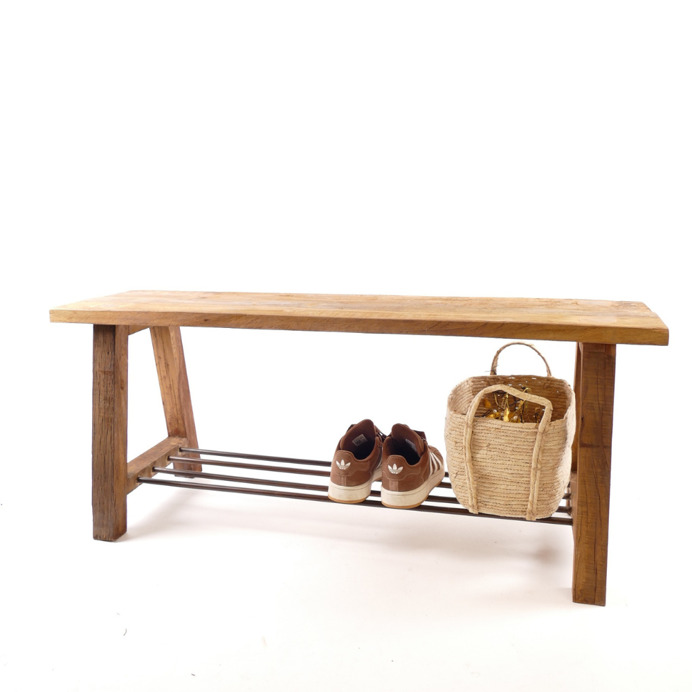 Agnes Bænk m Skohylde