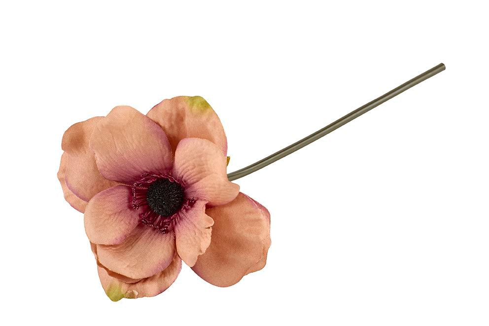 Silkeblomst Anemone H:25 cm Rosa