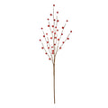 Frosted Ilex Berry Branch Scarlet