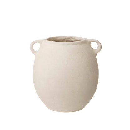Decorative Vase Aura Off White H17,5cm