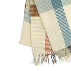 Waffle Plaid Terracota, Blue, Brown