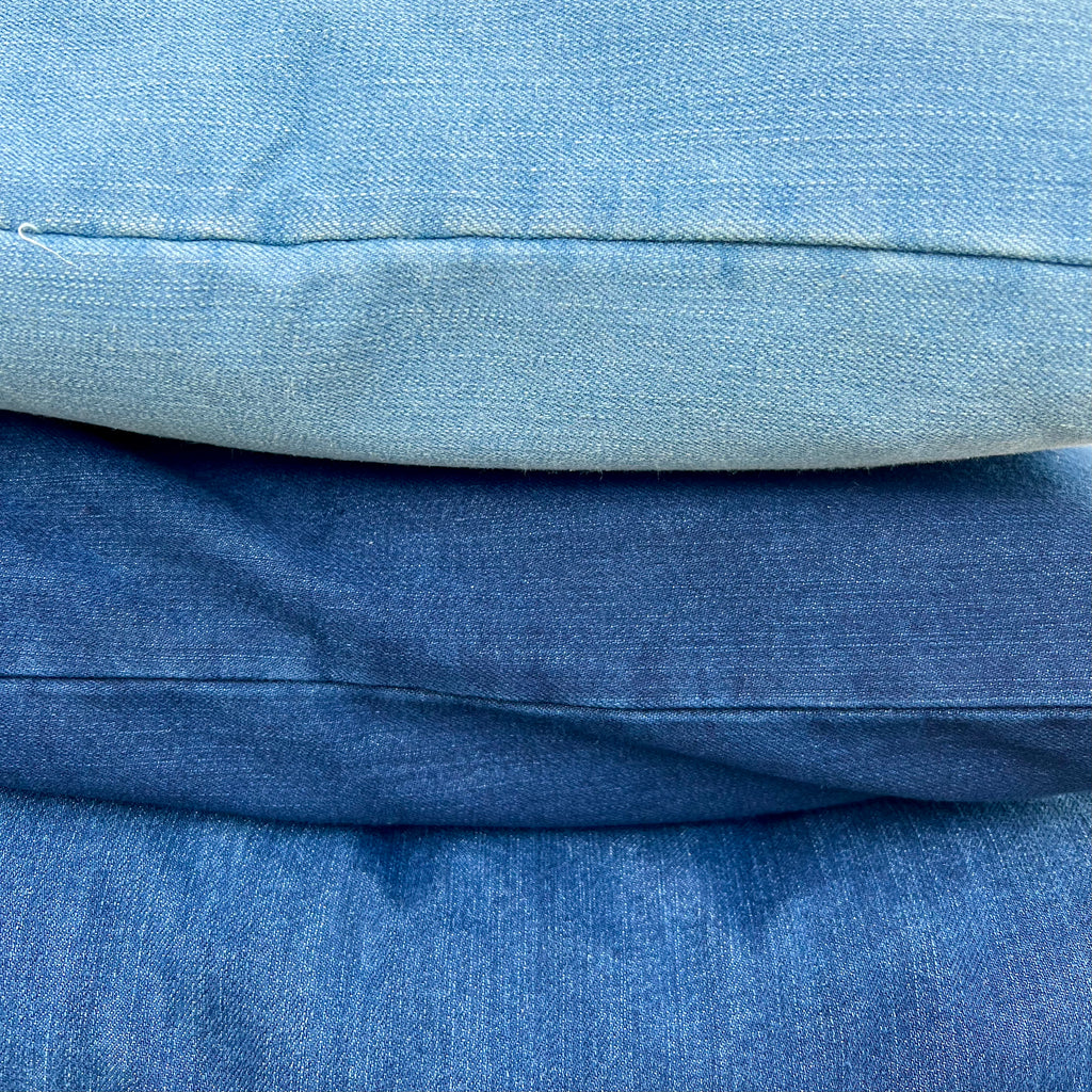 Denim Pudebetræk 60x60