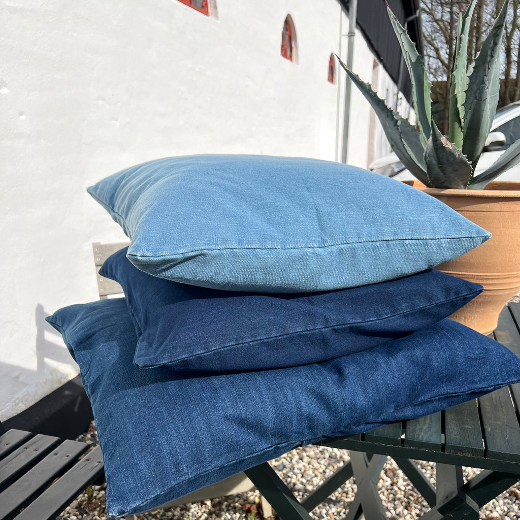 Denim Pudebetræk 50x50