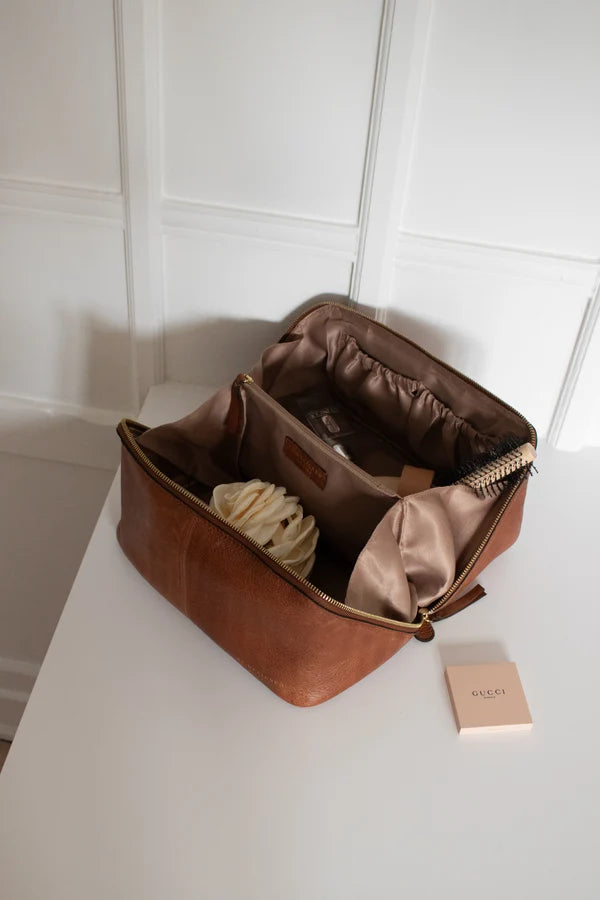Toilettaske Halima Big Walnut
