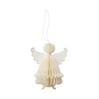 Honeycomb Angel Cream 8.5 cm s/2stk.