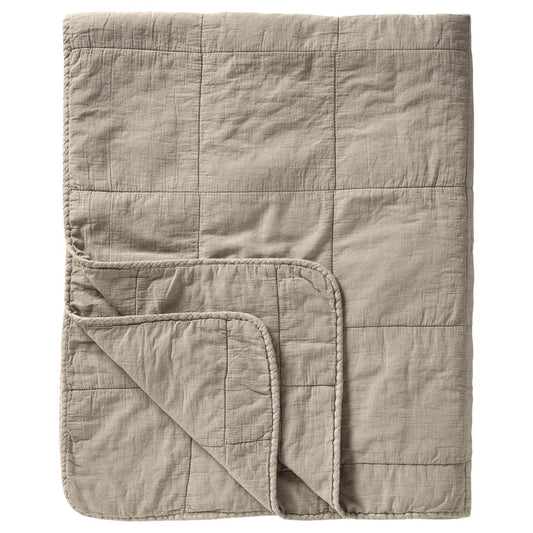 Vintage Quilt Sengetæppe Linen