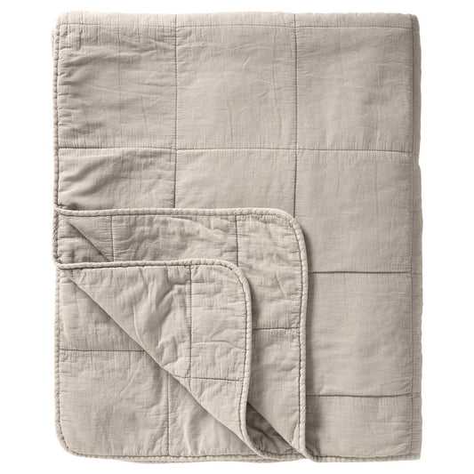 Vintage Quilt Sengetæppe Ash Grey