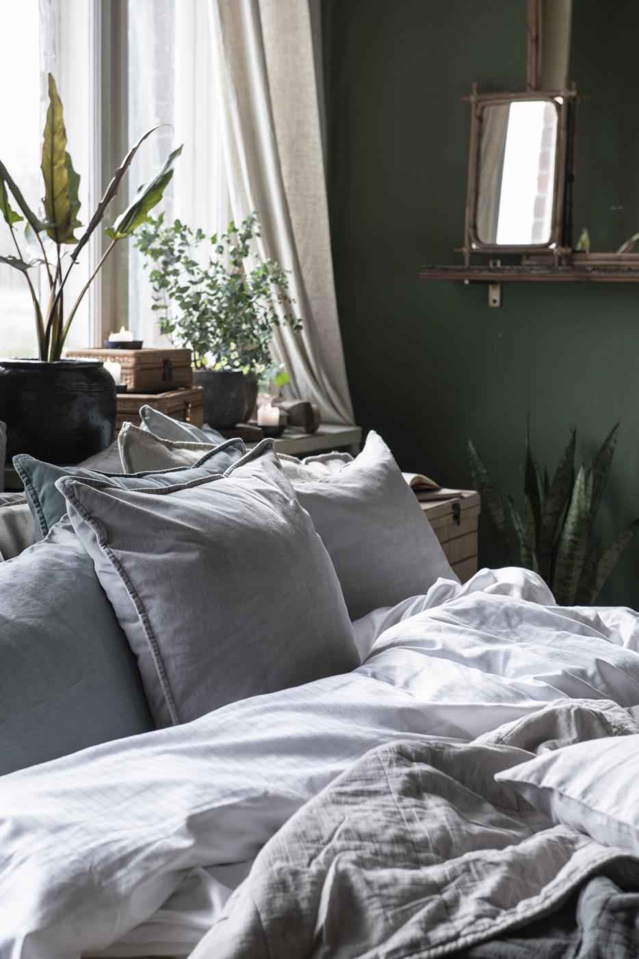 Vintage Quilt Sengetæppe Ash Grey