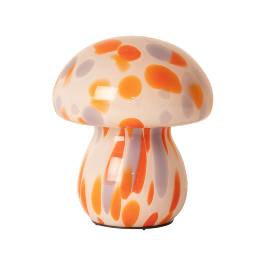 Lampe Mushy Hvid/Lilla/Orange