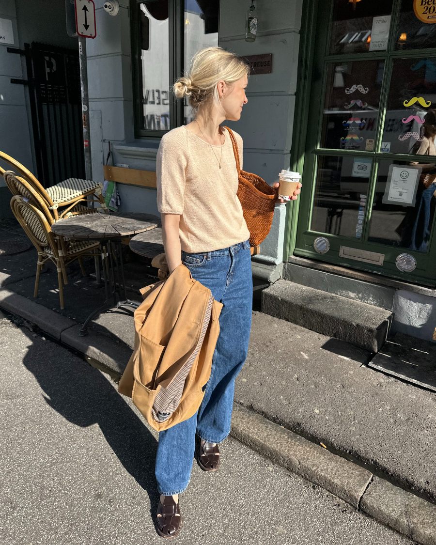 Kumulus Bluse O-Neck - Strikkeopskrift