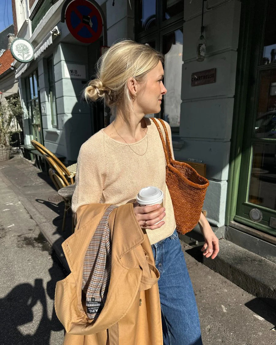 Kumulus Bluse O-Neck - Strikkeopskrift