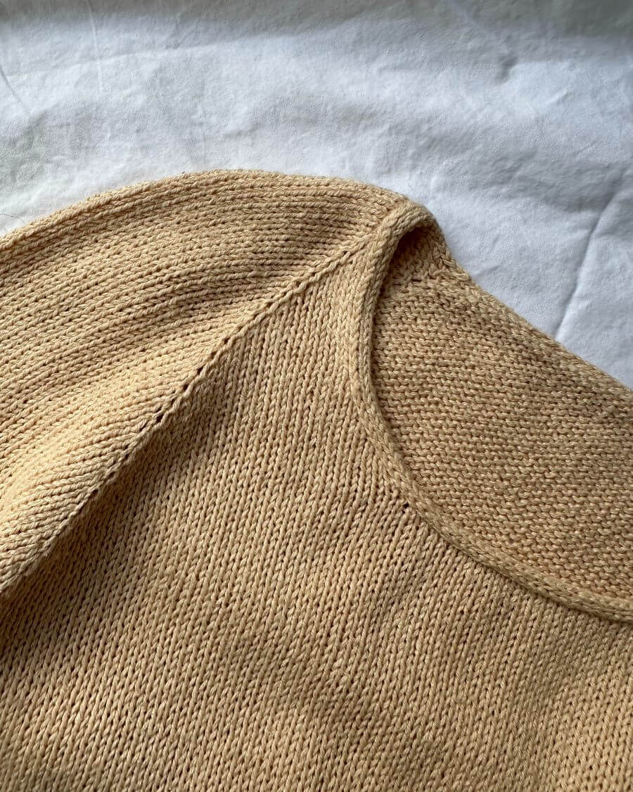 Kumulus Bluse O-Neck - Strikkeopskrift