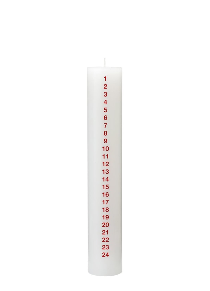 Kalenderlys Ø5 x 30 cm