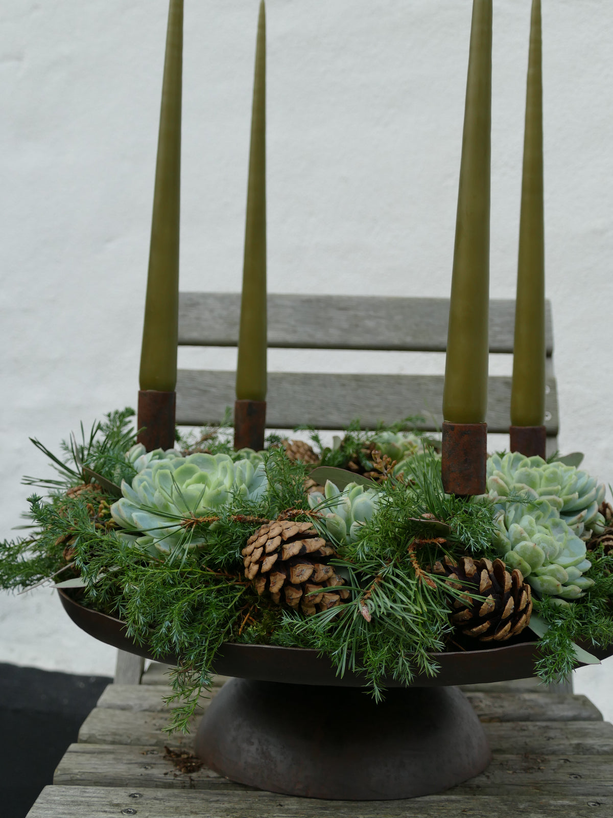 Workshop: Bind din egen adventskrans (15. november 2026) på Møllen