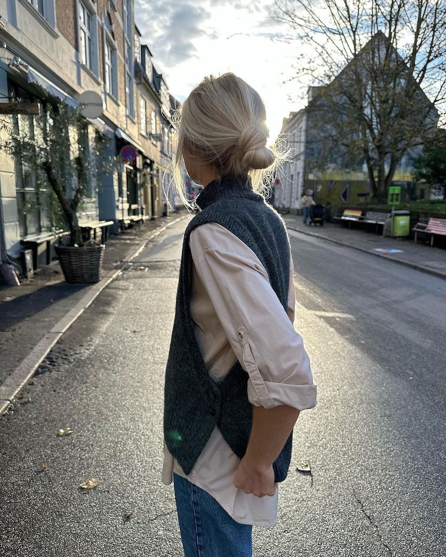 Lulu Slipover - Strikkeopskrift
