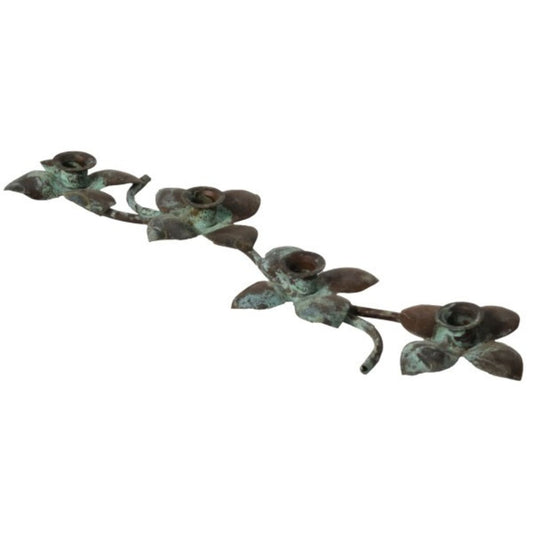 Lysestage Blomsterranke - Den Gamle Mølle