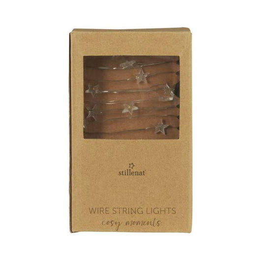 Lyskæde m/Stjerner Indendørs - Den Gamle Mølle