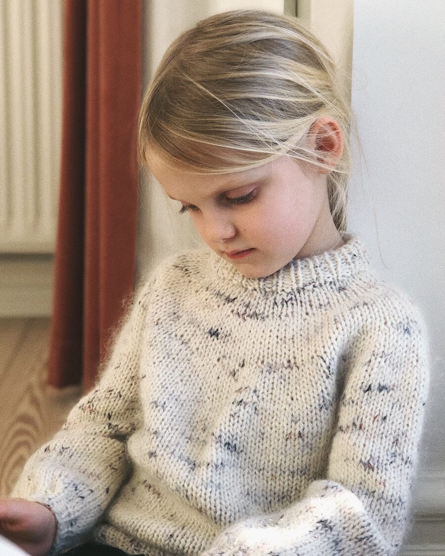 Novice Sweater Junior - Strikkeopskrift