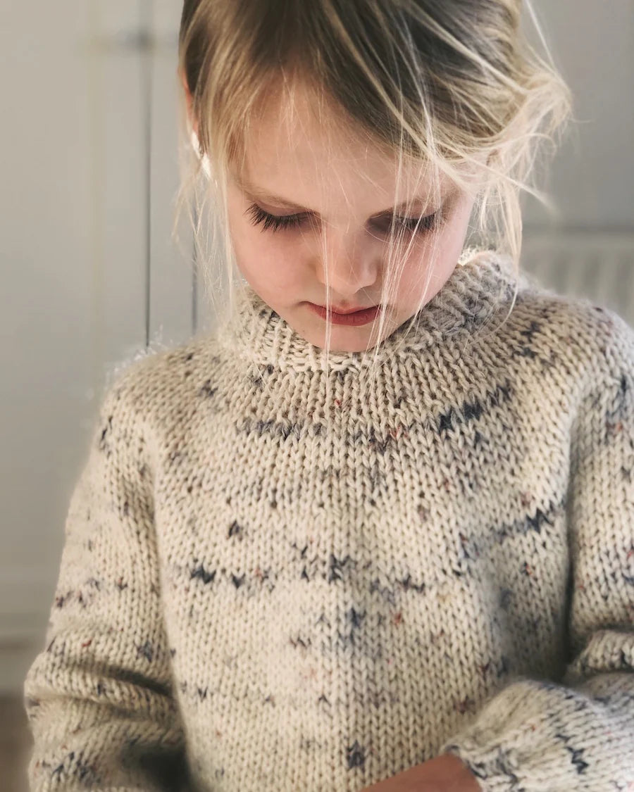 Novice Sweater Junior - Strikkeopskrift