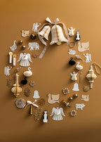 Honeycomb Ornament H20cm Flare Shell