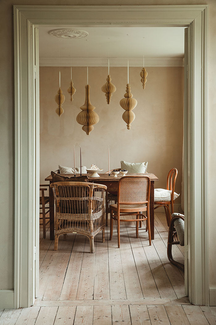 Honeycomb Ornament H30cm Flare Shell