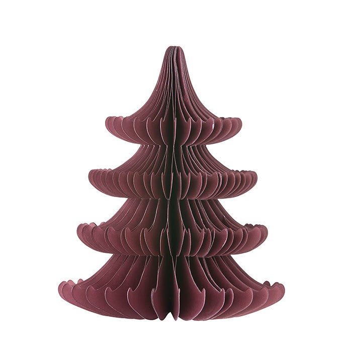Honeycomb Tree Wilder H20cm Aubergine