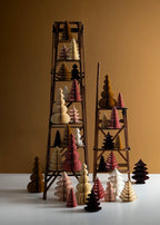 Honeycomb Tree Wispwood H26cm Pecan