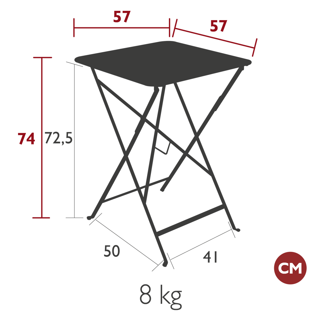 Bistro Table 57x57