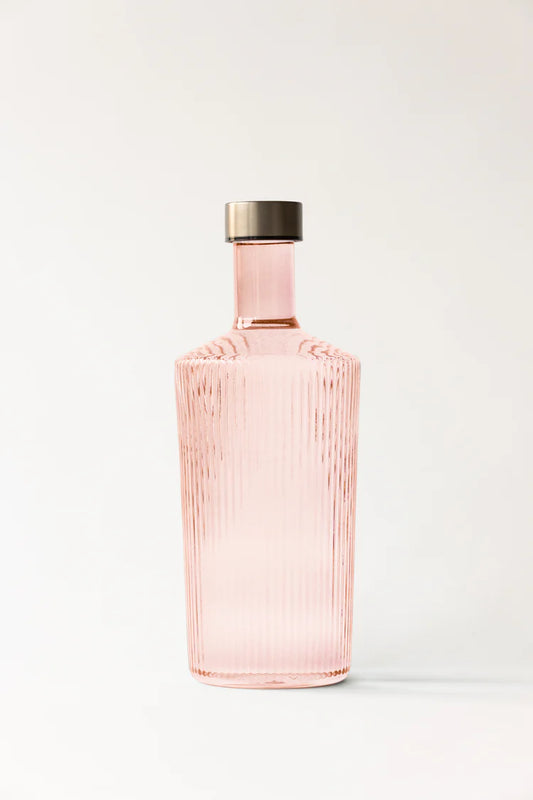 Ribbed Elegance Bottles Pink