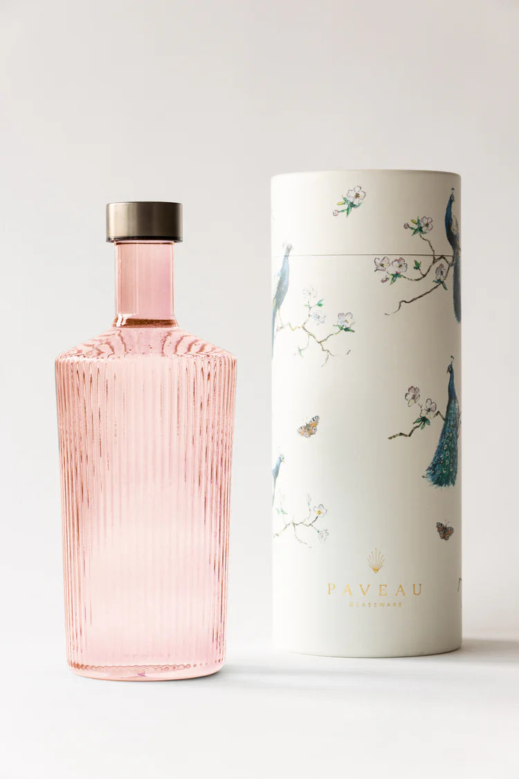 Ribbed Elegance Bottles Pink