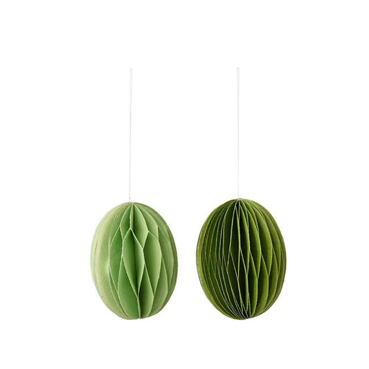 Papir Æg Swirl Sage S