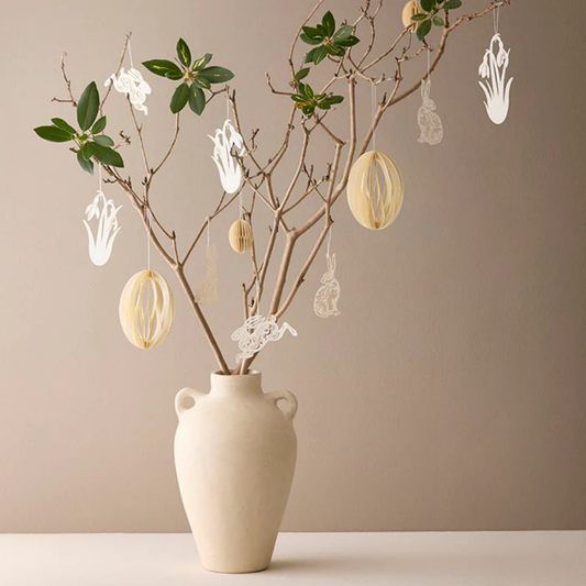 Papir Ornament Vintergækker