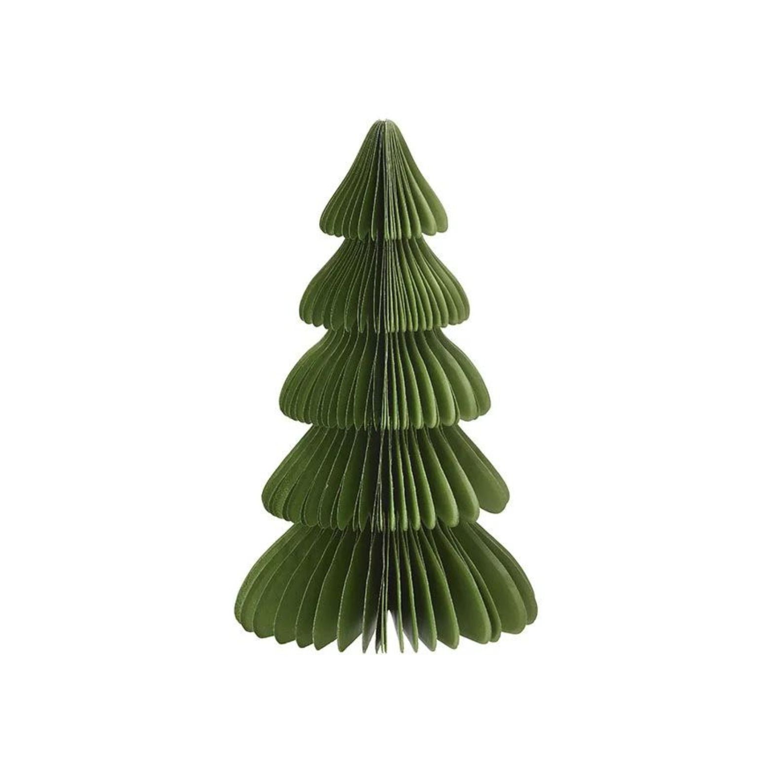 Paper Evergreen Tree Forest Slim - Papir Julepynt - Juletræ Papir ...