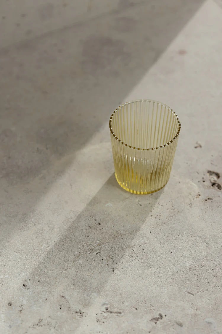Ribbed Elegance Water Glasses Cable