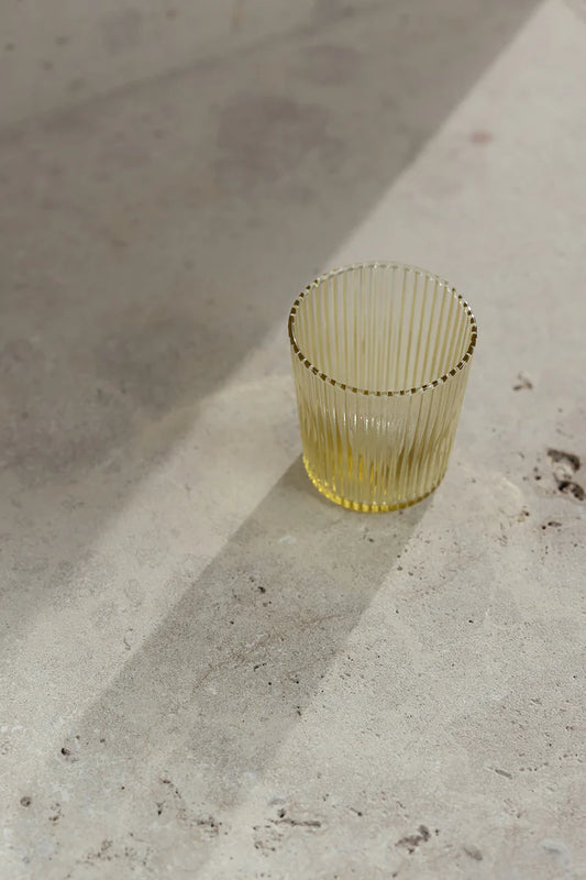 Ribbed Elegance Water Glasses Cable