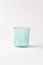 Ribbed Elegance Water Glasses Lucky