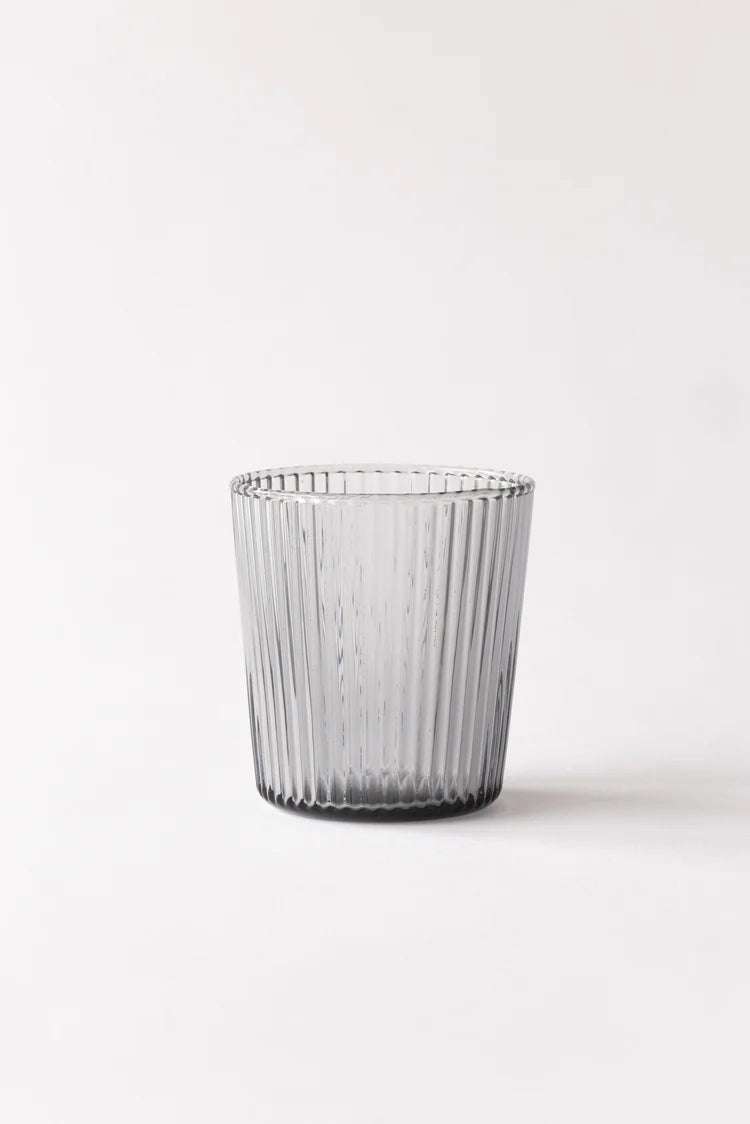 Ribbed Elegance Water Glasses Twilight