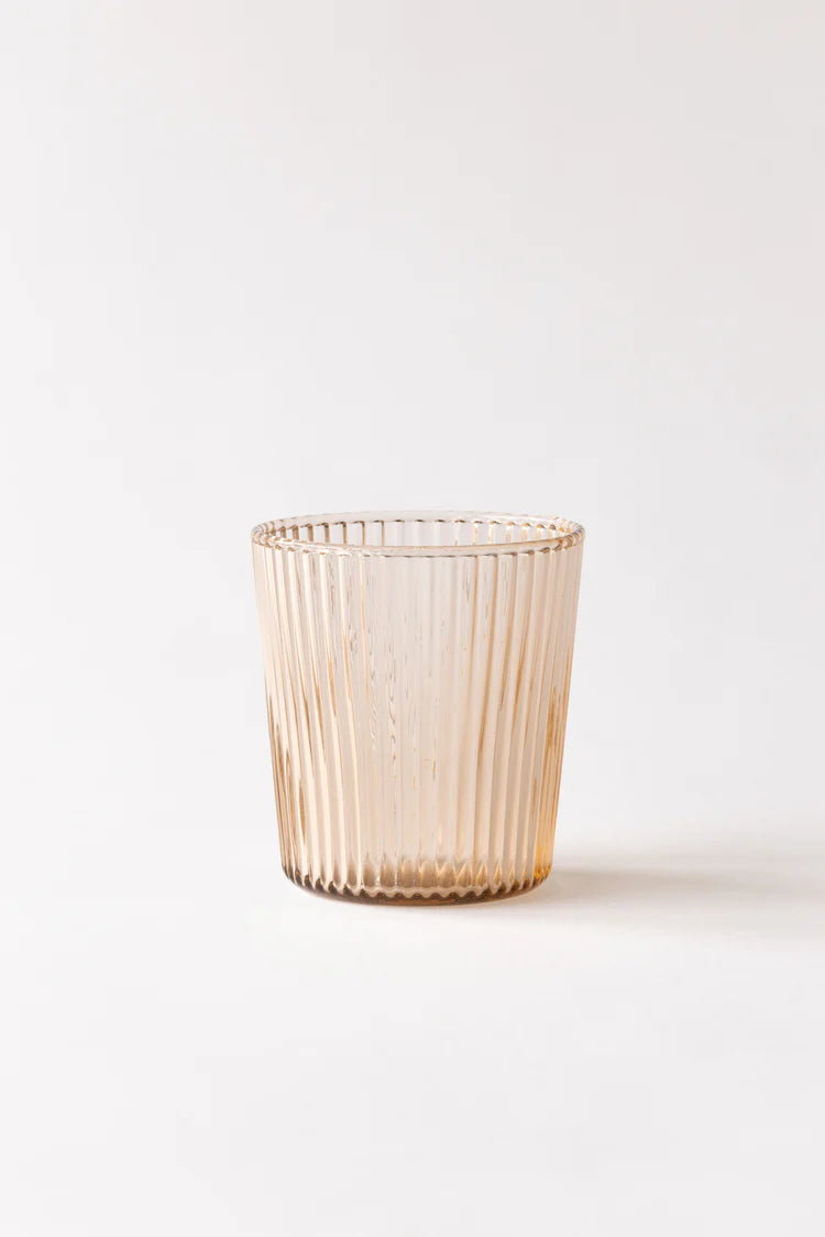 Ribbed Elegance Water Glasses Bells