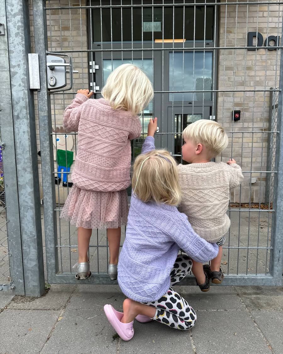 Storm Sweater Junior - Strikkeopskrift