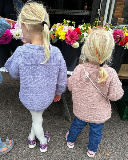 Storm Sweater Junior - Strikkeopskrift