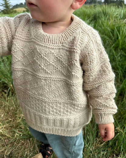 Storm Sweater Junior - Strikkeopskrift