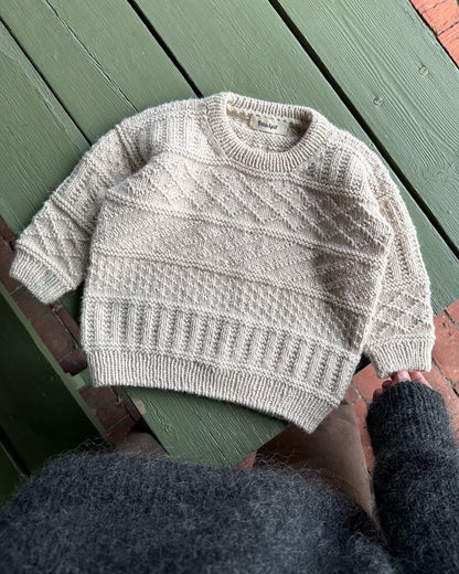 Storm Sweater Junior - Strikkeopskrift
