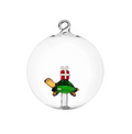 Julekugle Turtle w/red gift