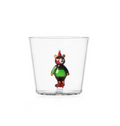 Tumbler Vandglas Brown bear w/Christmas hat