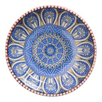 Azul Low Bowl