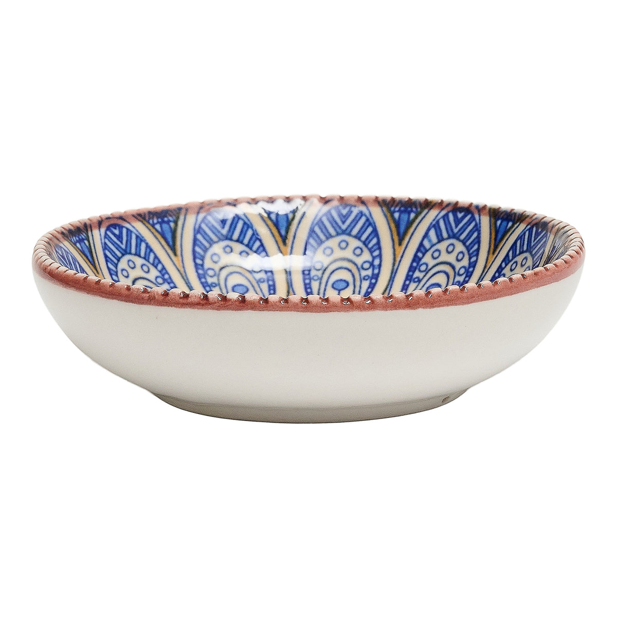 Azul Low Bowl