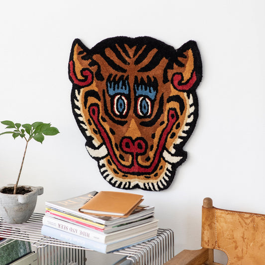 Tiger Face Rug