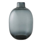 Vase Glas Smoked Sort